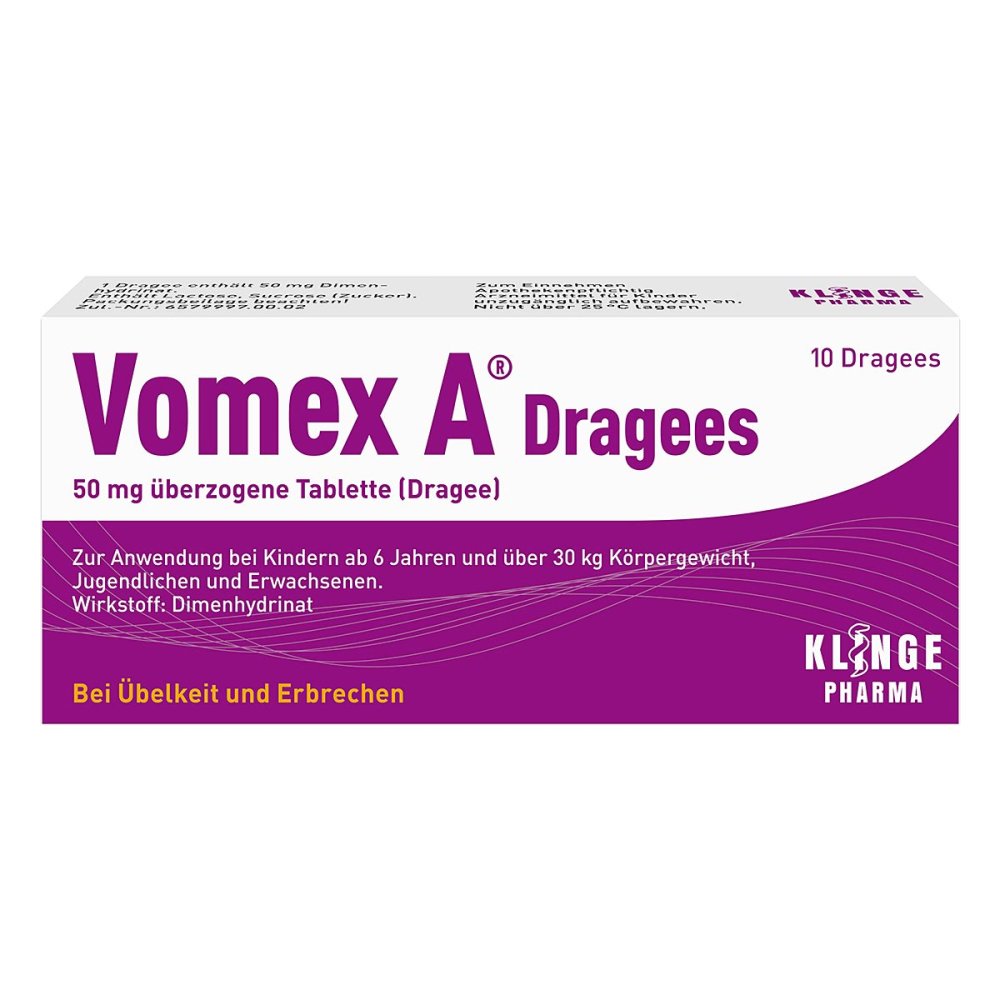 Vomex A Dragees