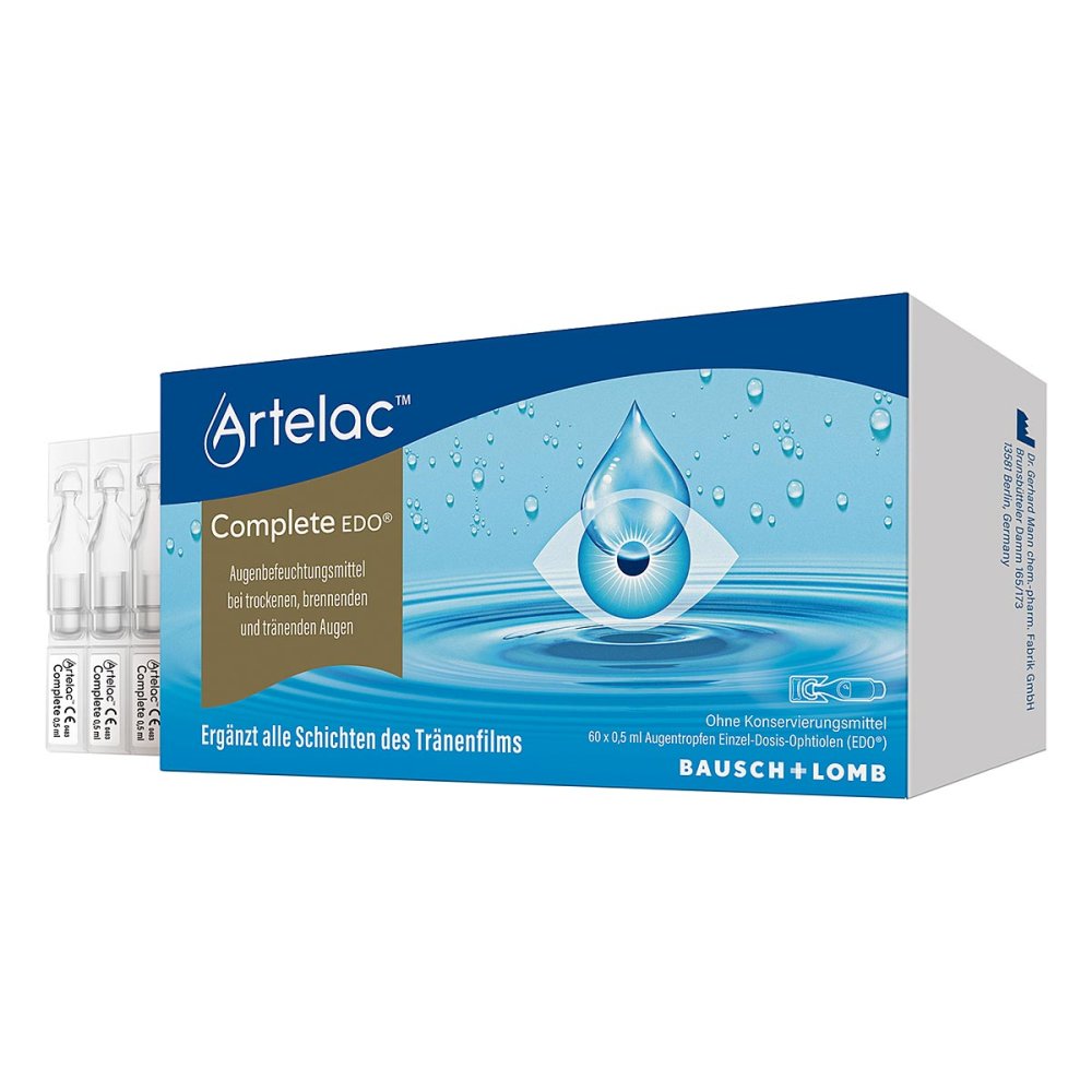 Artelac Complete EDO Augentropfen bei trockenen Augen