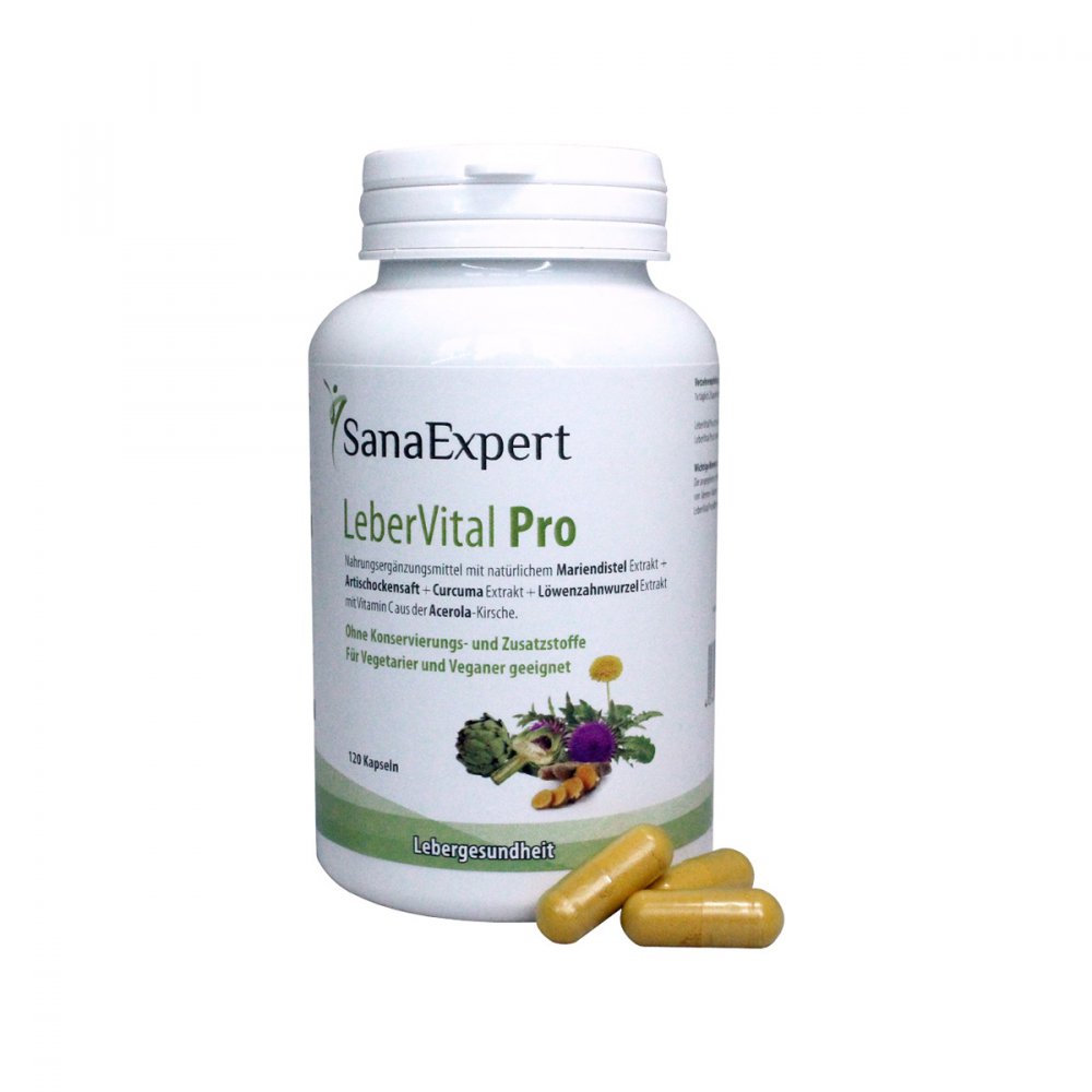 SanaExpert GmbH Sanaexpert Lebervital Pro Kapseln 12371612