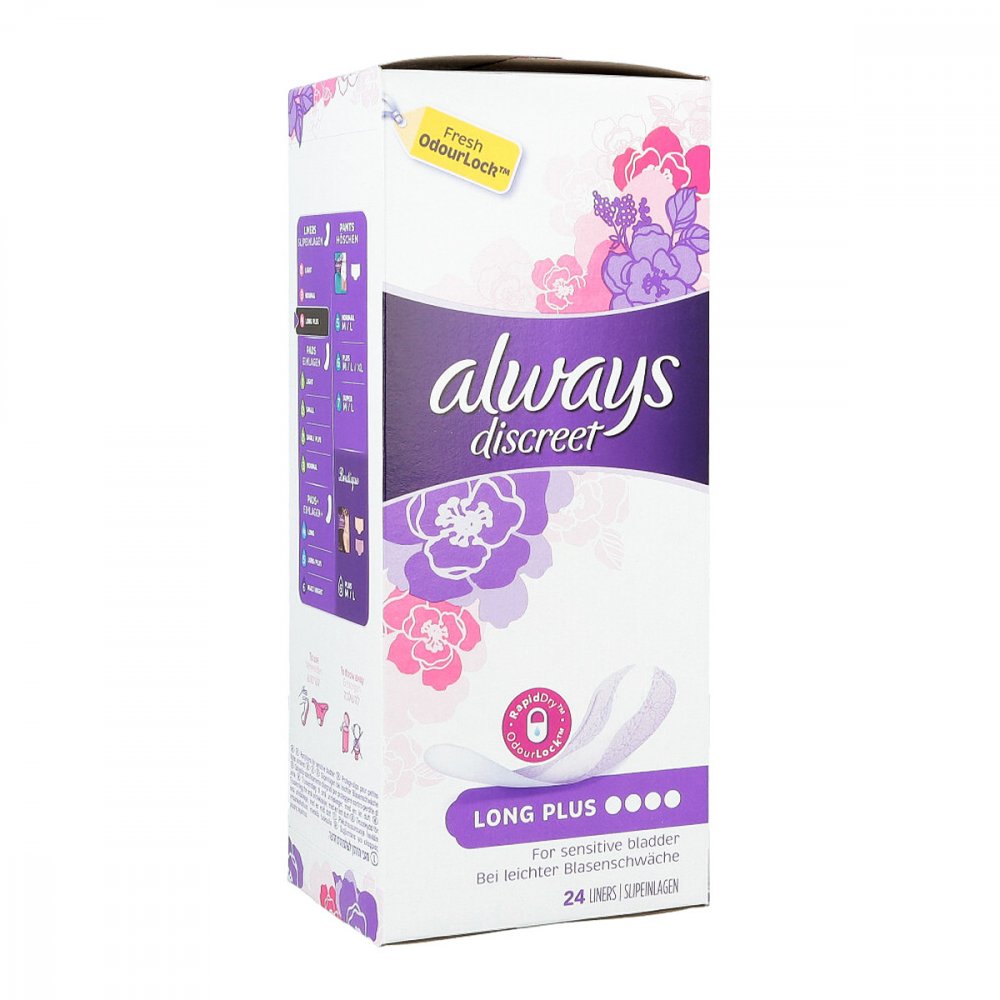 Always discreet Inkontinenz Liner plus 24 stk