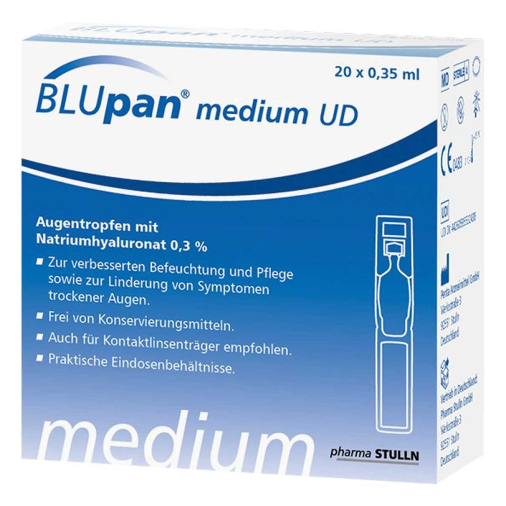 Blupan medium Ud Augentropfen