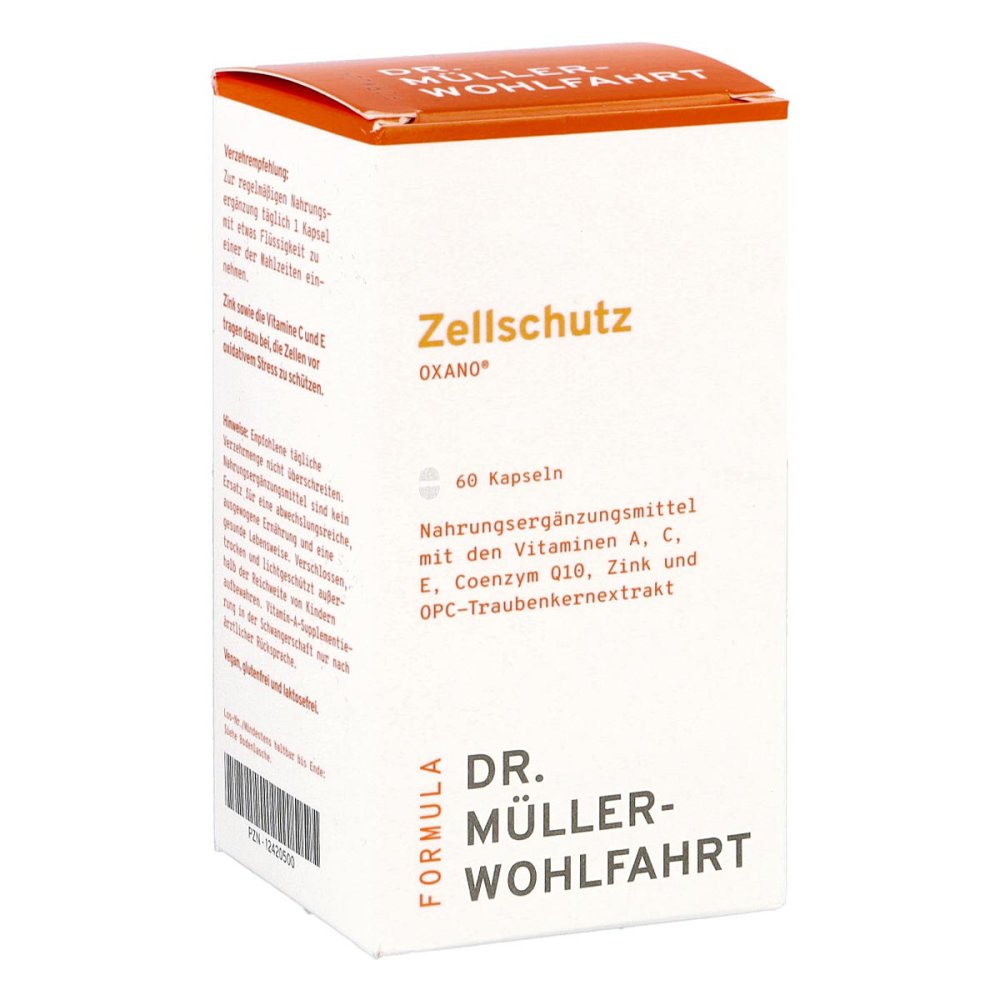 (formula) Müller-Wohlfahrt Health & Fitness AG Oxano-Zellschutz nach Müller-Wohlfahrt Kapseln 12420500