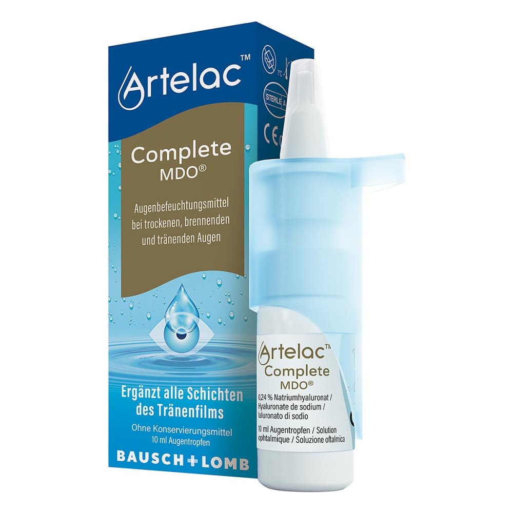 Artelac Complete MDO Augentropfen fÃ¼r trockene/ trÃ¤nende Augen