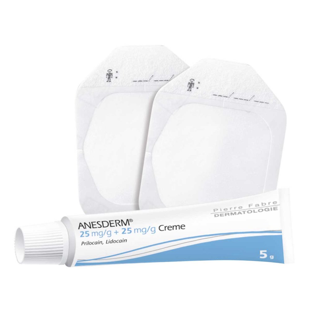 PIERRE FABRE DERMO KOSMETIK GmbH Anesderm zur Betäubung der Haut + 10 Pflaster 12520704