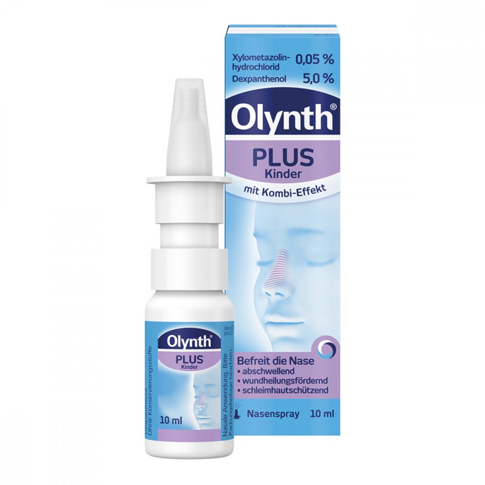 Olynth Plus 0,05 % / 5 % Nasenspray fÃ¼r Kinder von 2 bis 6 Jahre