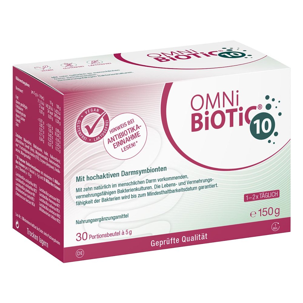 INSTITUT ALLERGOSAN Deutschland (privat) GmbH OMNi BiOTiC 10 - bei Antibiotika-Einnahme 13947528
