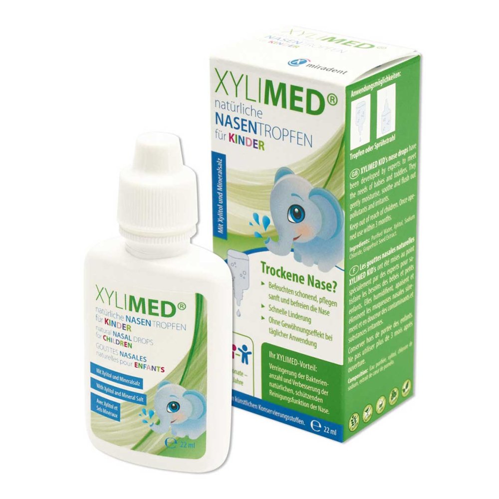 Miradent Xylimed Kid's natÃ¼rliche Nasentropfen