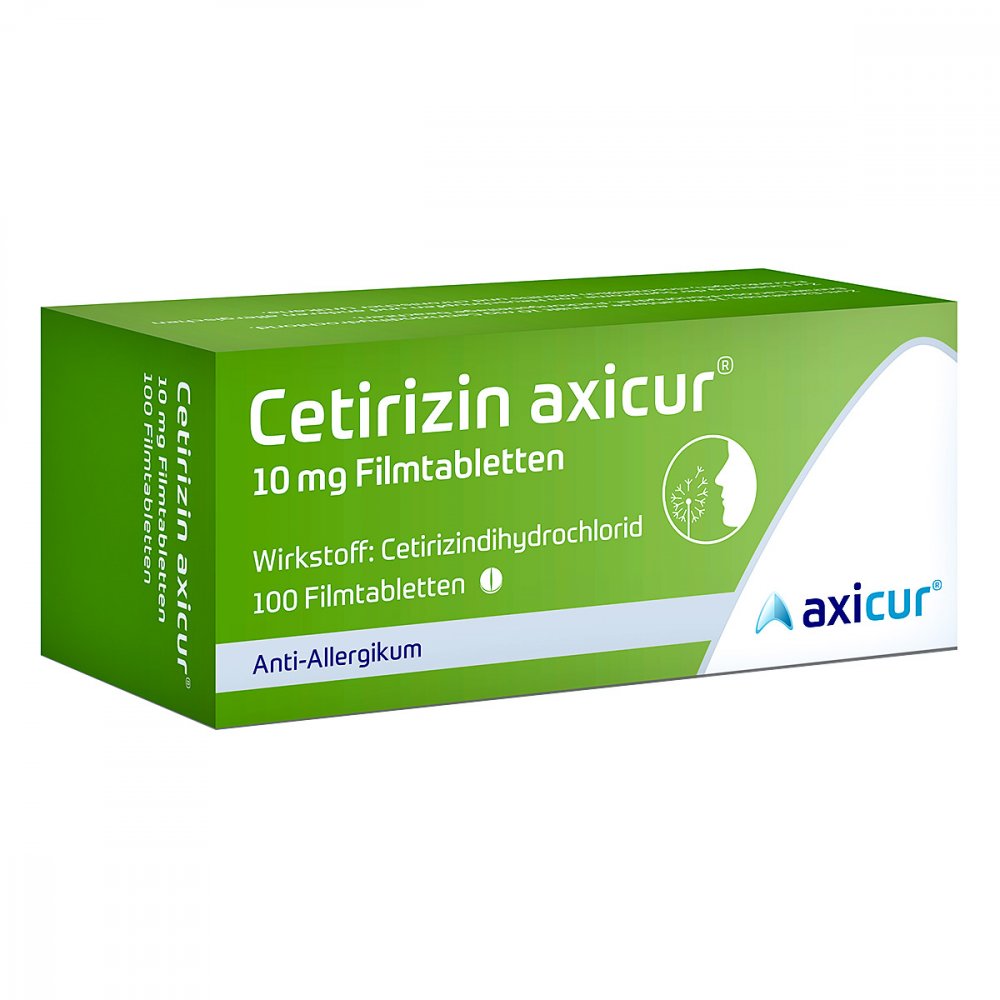 Cetirizin axicur 10 mg Filmtabletten
