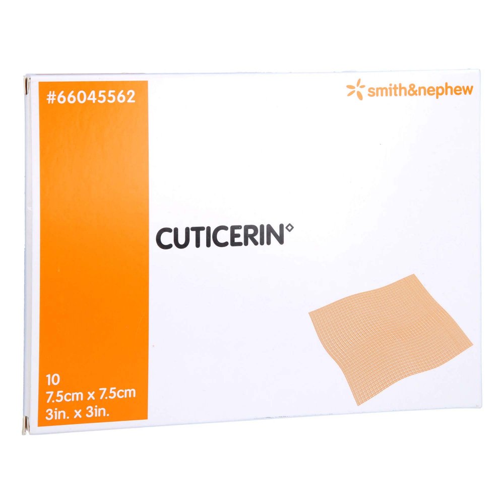 Avitamed GmbH Cuticerin 7,5x7,5 cm Gaze mit Salbenbeschichtung 14304790