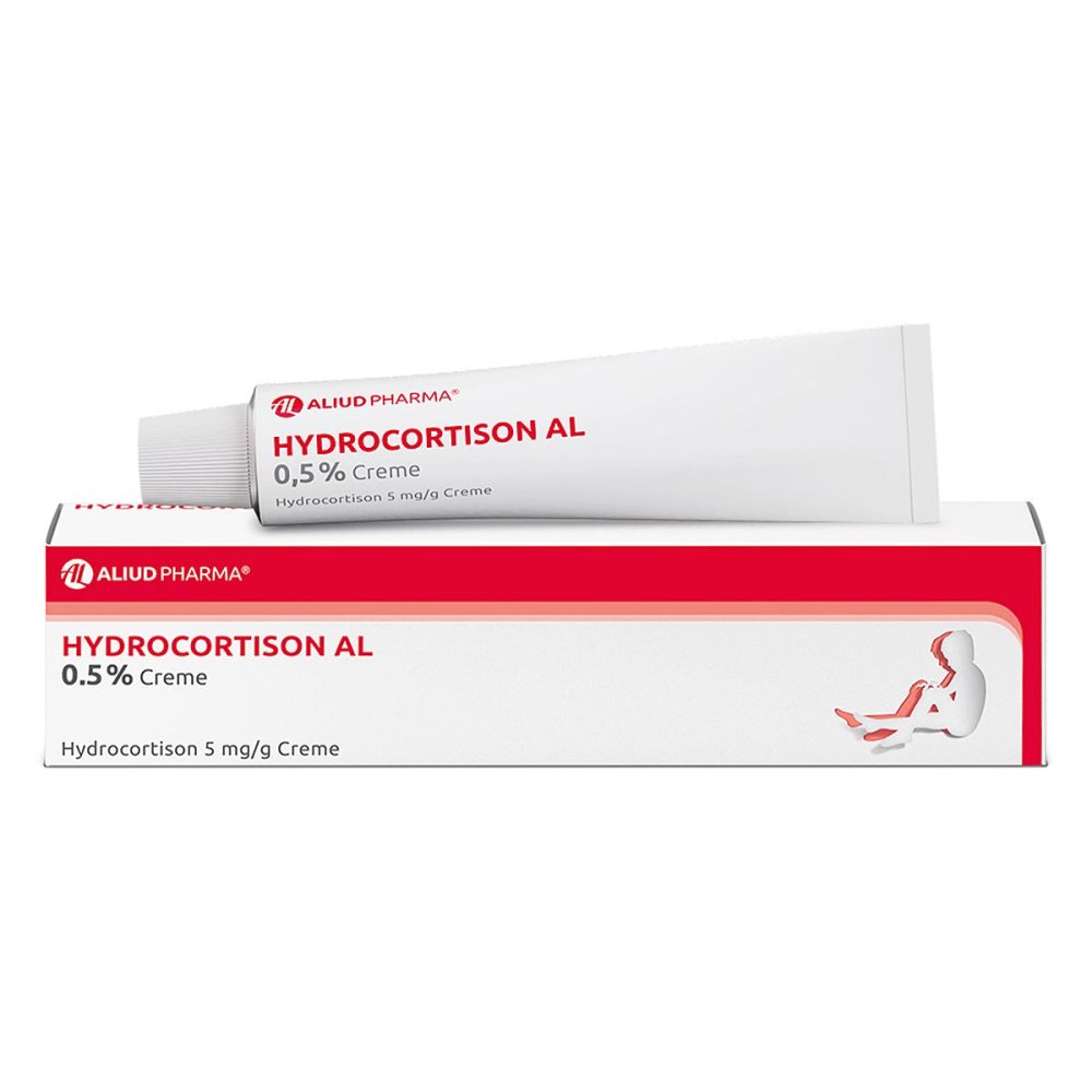 ALIUD Pharma GmbH Hydrocortison AL 0,5 % Creme bei allergischen Hauterkrankungen 14372283