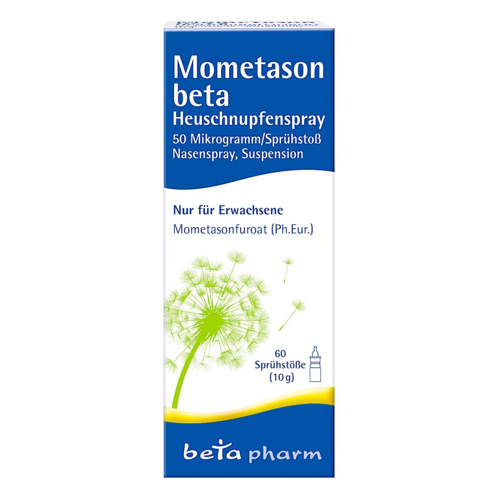 Mometason beta Heuschnupfenspray 50[my]g/sp.60 Spitze
