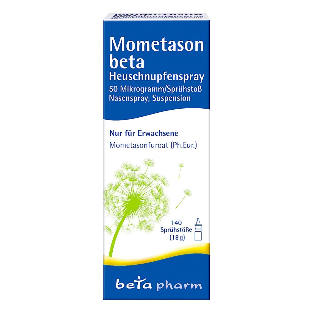 Mometason beta Heuschnupfenspray 50[my]g/sp.140 Sp