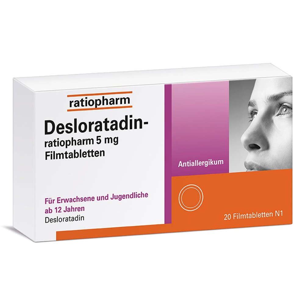 Desloratadin-ratiopharm 5 mg Filmtabletten
