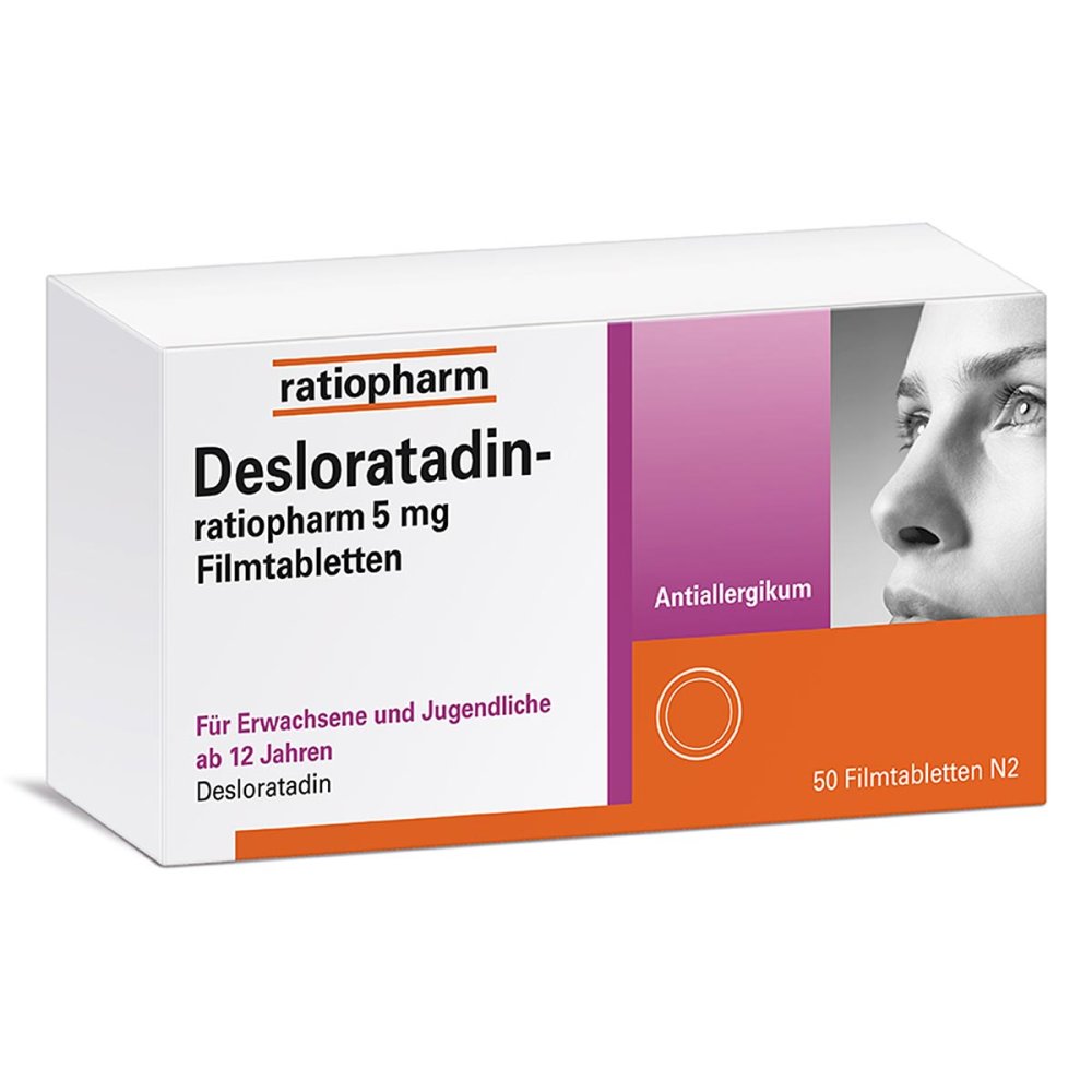 Desloratadin-ratiopharm 5 mg Filmtabletten