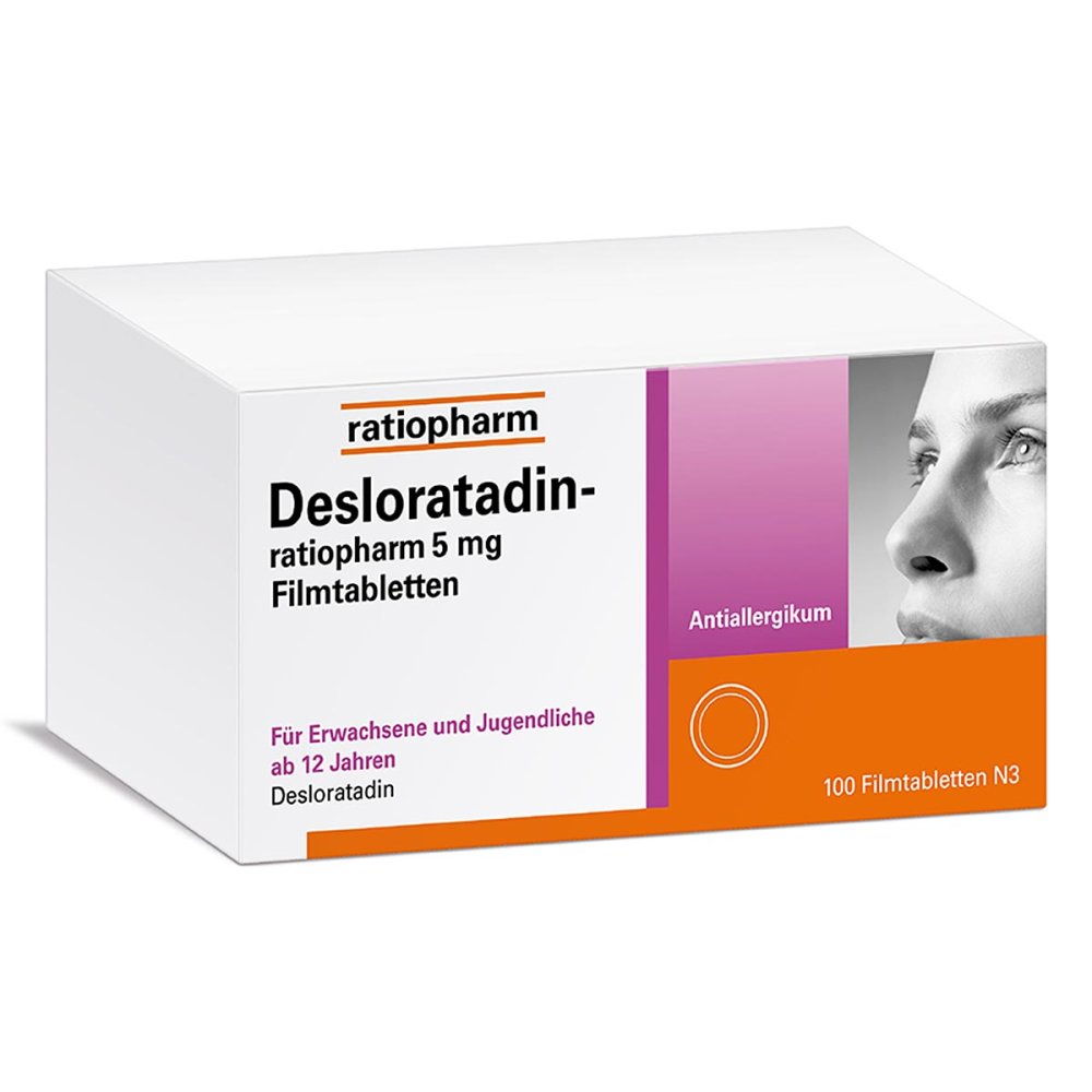 Desloratadin-ratiopharm 5 mg Filmtabletten