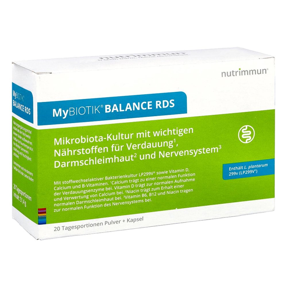 nutrimmun GmbH Mybiotik Balance Rds 20x2 g+20 Kapseln 15635170