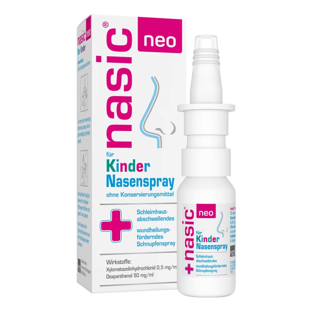 Nasic neo fÃ¼r Kinder Nasenspray