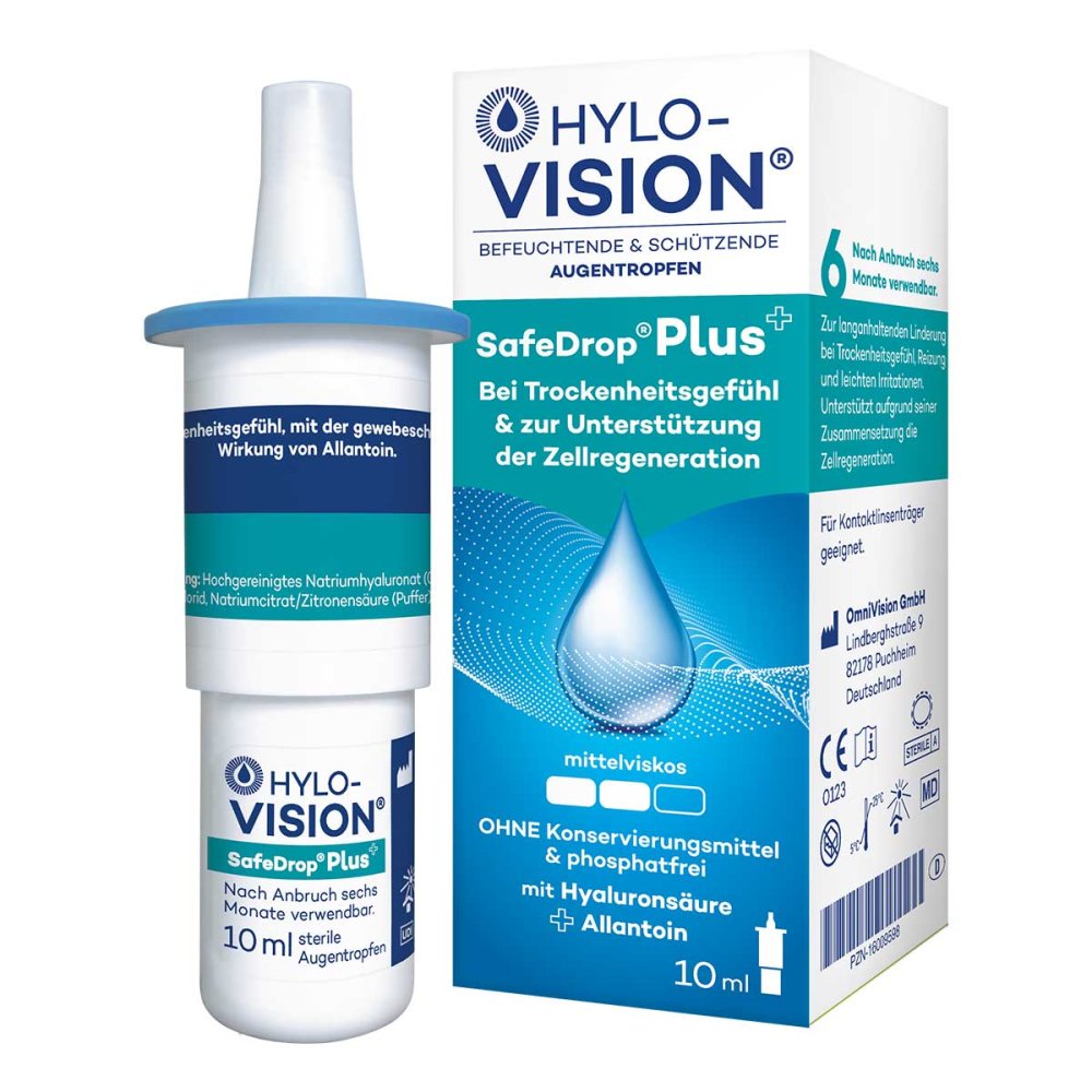Hylo-Vision Safedrop Plus Augentropfen