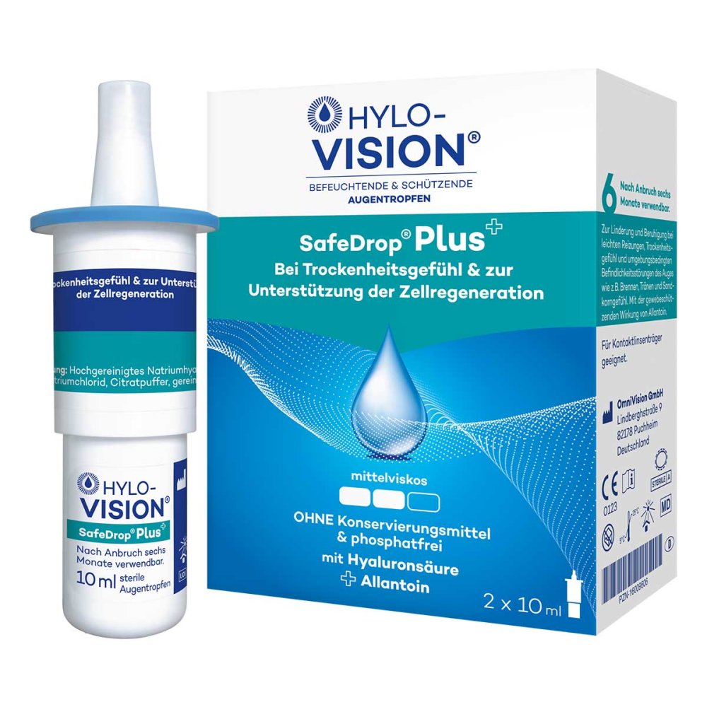 Hylo-Vision Safedrop Plus Augentropfen