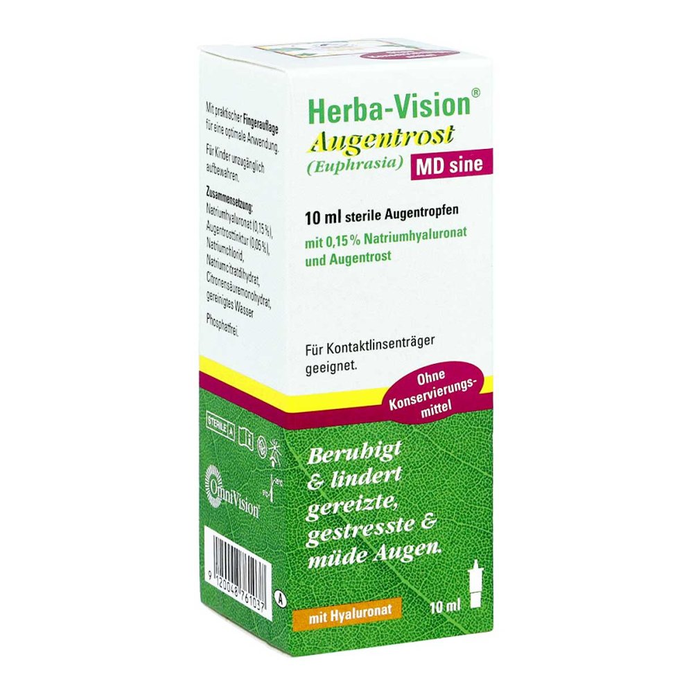 Herba-vision Augentrost Md Sine Augentropfen