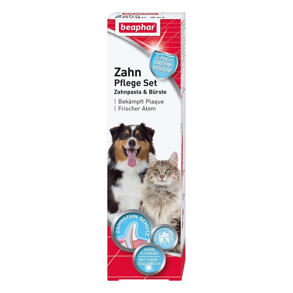 Beaphar B.V. Beaphar Zahnpflege-Set Zahnpasta & Bürste veterinär 16195804
