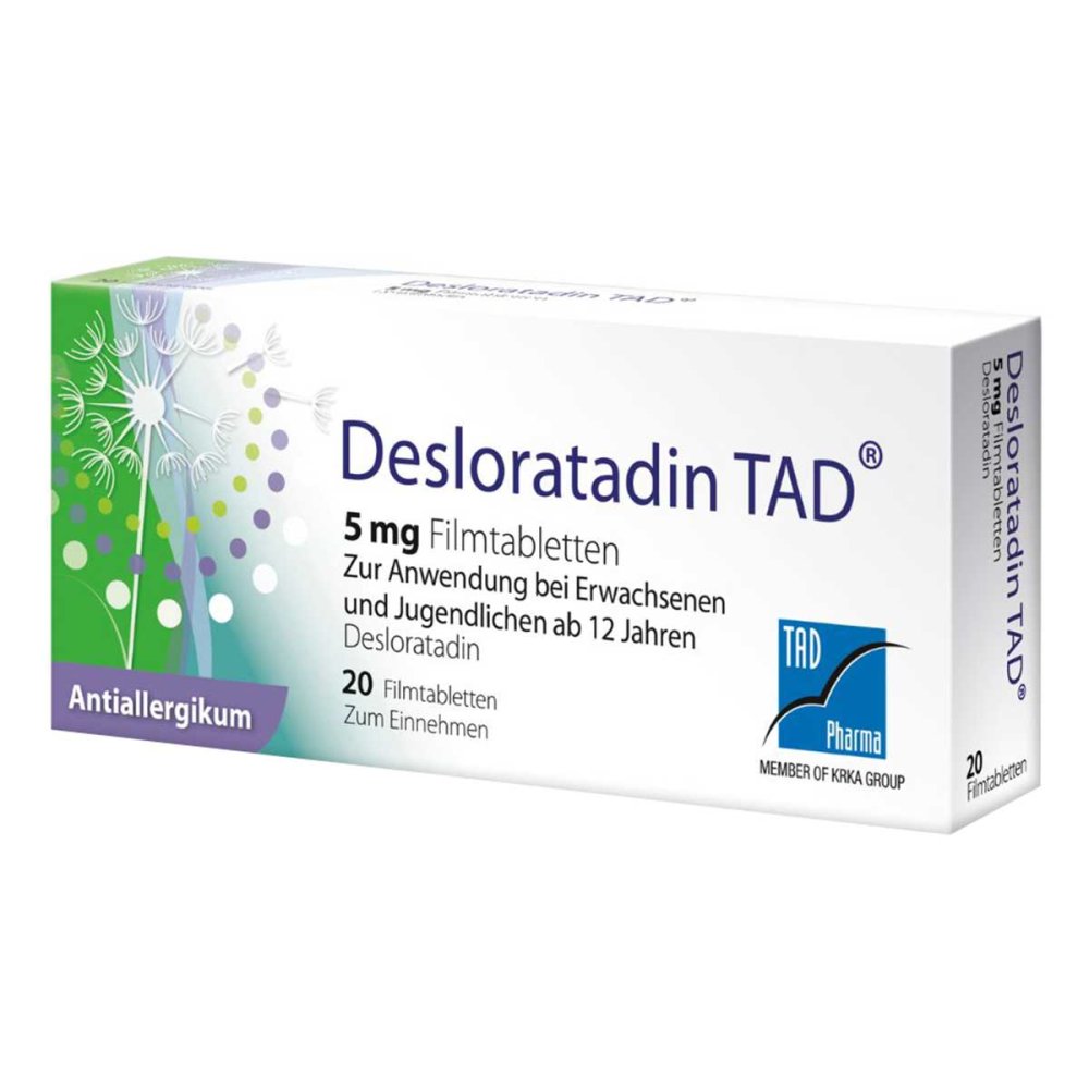 Desloratadin Tad 5 mg Filmtabletten