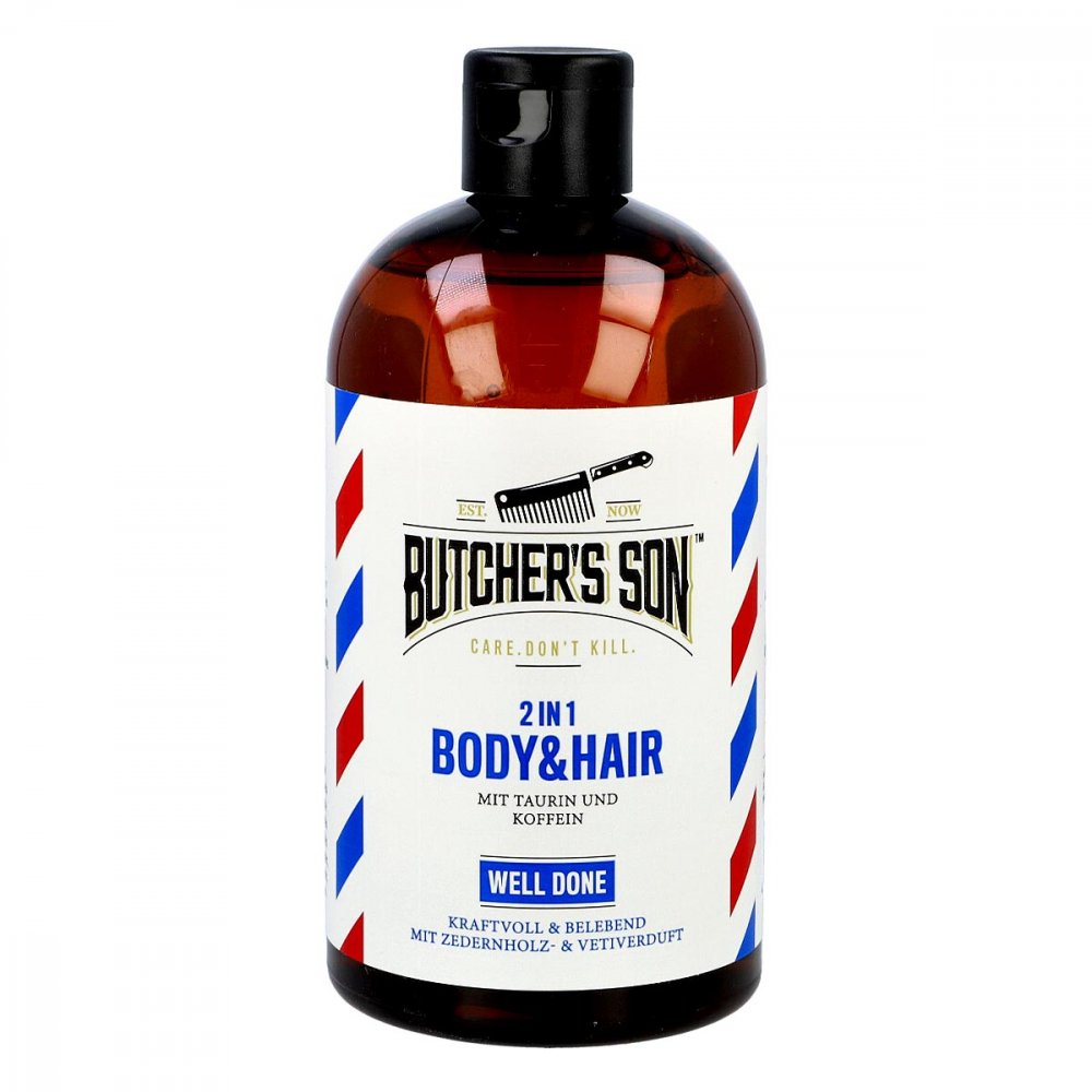 MURNAUER MARKENVERTRIEB GmbH Butchers Son 2in1 Body & Hair Shampoo well done 16536168