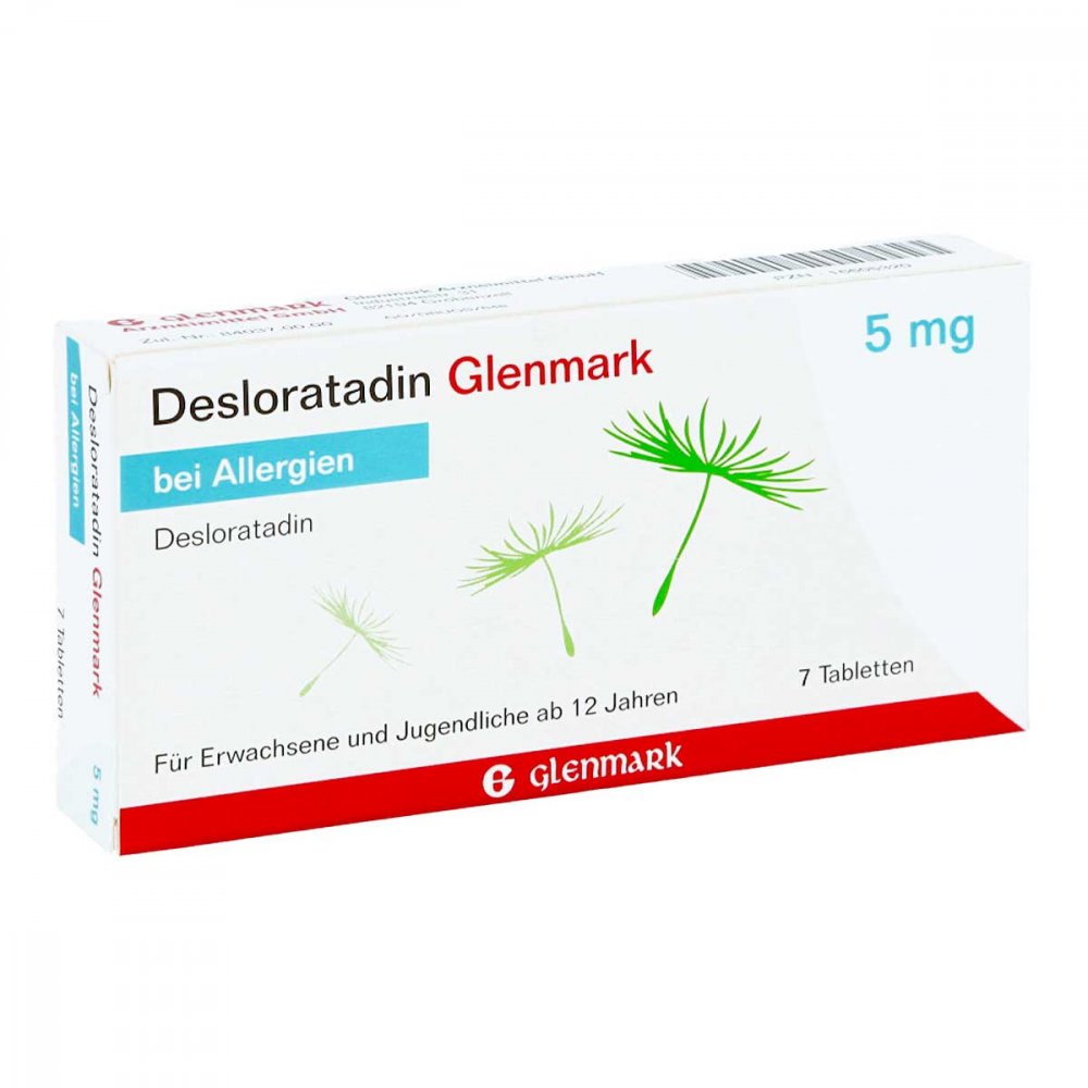 Desloratadin Glenmark 5 mg Tabletten
