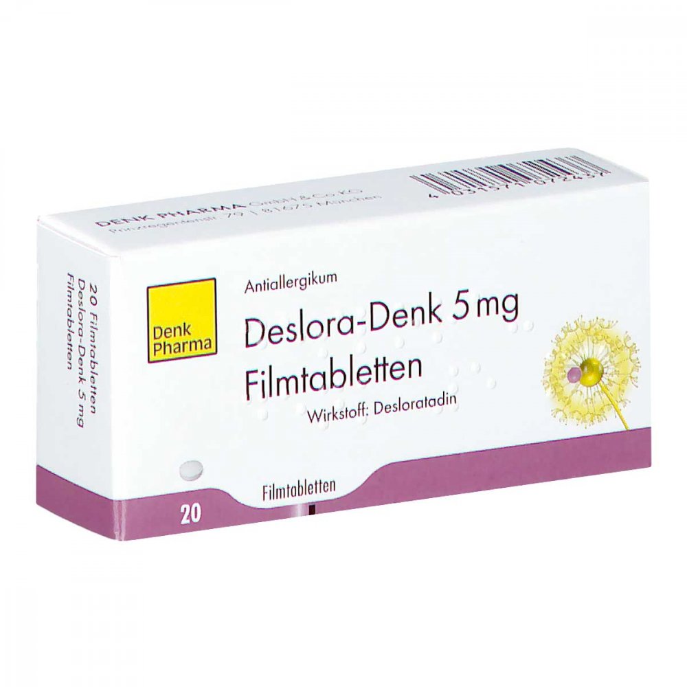 Deslora Denk 5mg Filmtabl