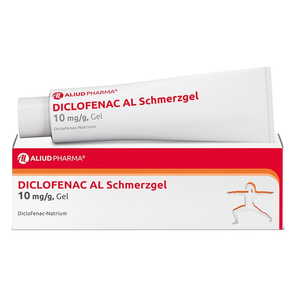 ALIUD Pharma GmbH Diclofenac AL Schmerzgel 10 mg / g für akute Muskelschmerzen 16786362
