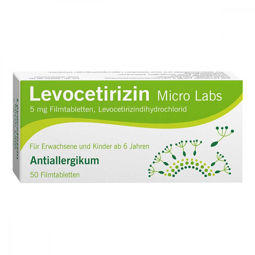 Levocetirizin Micro Labs 5 mg Filmtabletten