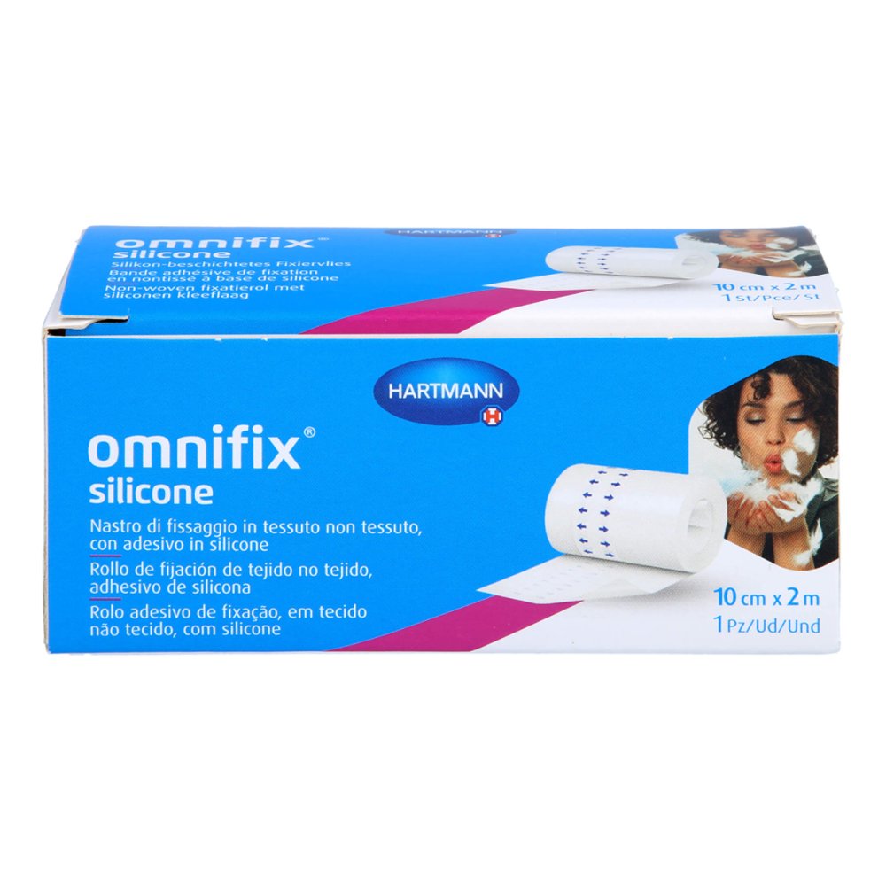 PAUL HARTMANN AG Omnifix Silicone Fixiervlies 10 Cmx2 M 16830956
