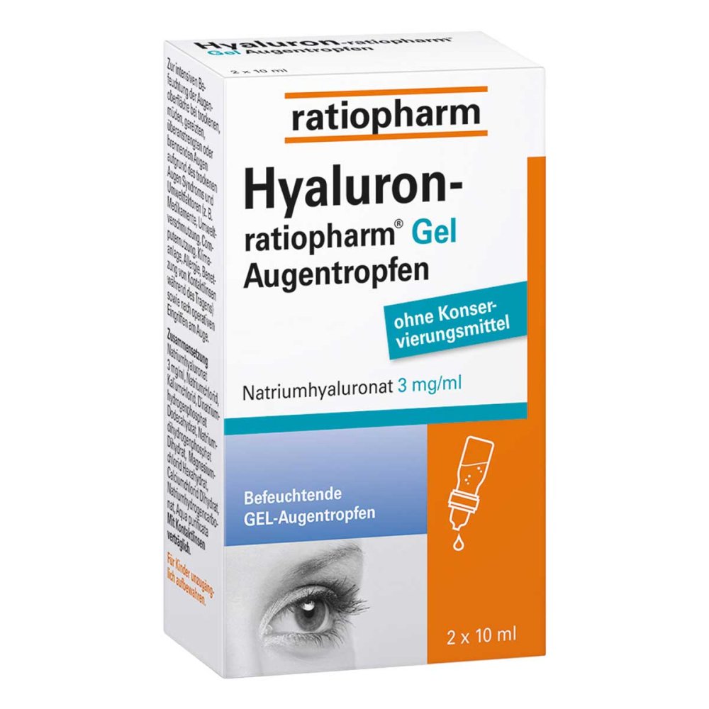 Hyaluron ratiopharm Gel Augentropfen