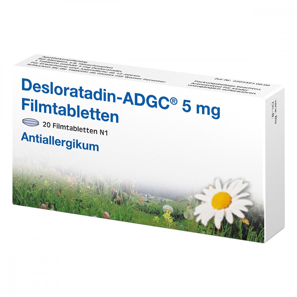 Desloratadin ADGC 5 Mg Filmtabletten