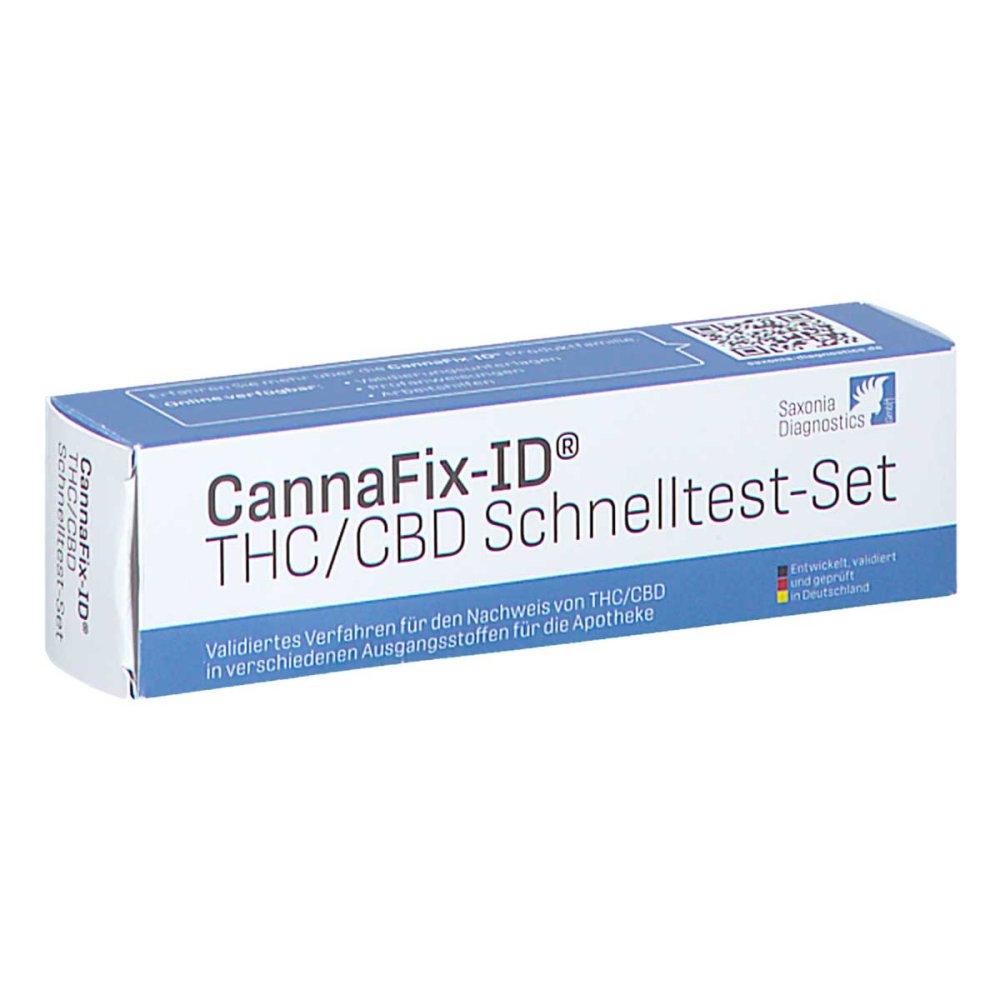Saxonia Diagnostics GmbH Cannafix-id Thc/cbd Schnelltest-set 17306217