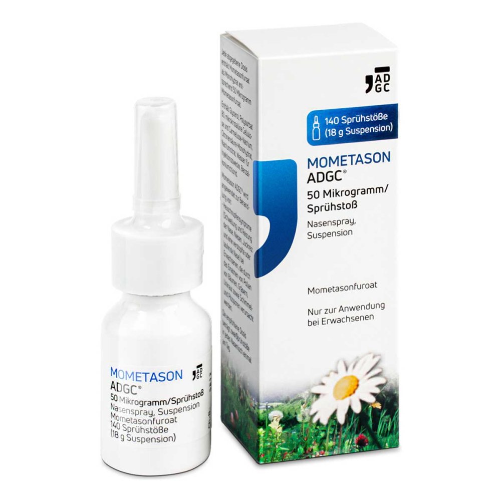 Mometason ADGC 50 Âµg/SprÃ¼hstoÃ Nasenspray 140