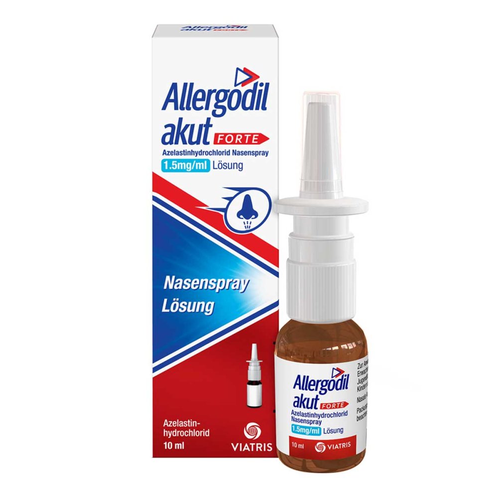 Allergodil akut FORTE Nasenspray bei Allergie, Heuschnupfen
