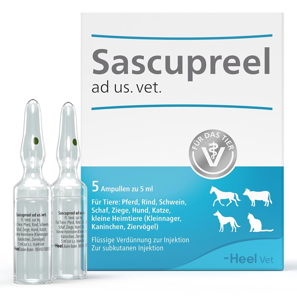 Biologische Heilmittel Heel GmbH Sascupreel Ad Us.vet.ampullen 17511762