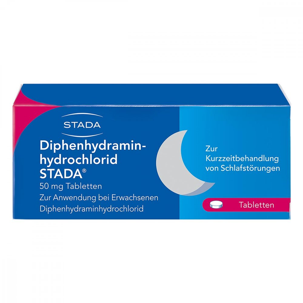 Diphenhydraminhydrochlorid STADA 50 mg Tabletten