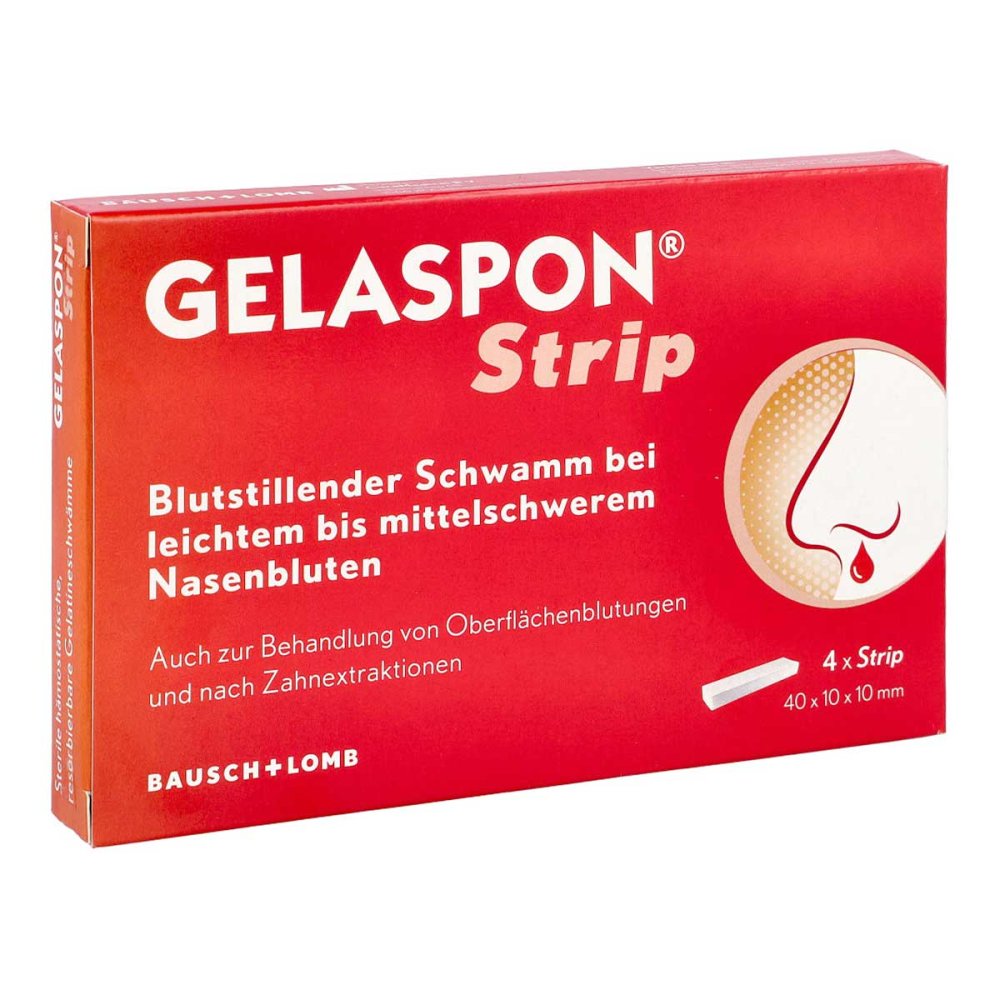 Dr. Gerhard Mann Chem.-pharm.Fabrik GmbH Gelaspon Strip zur Blutstillung und Wundversorgung 17940575