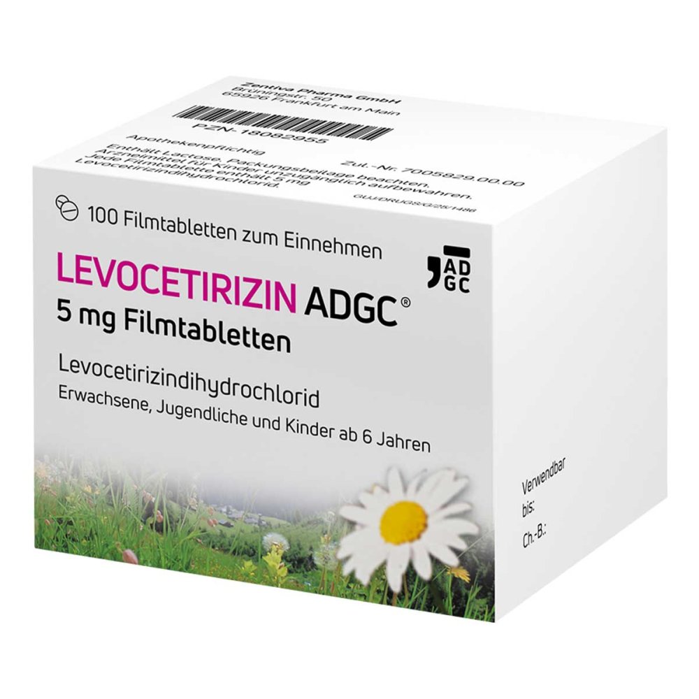 Levocetirizin ADGC 5 mg Filmtabletten