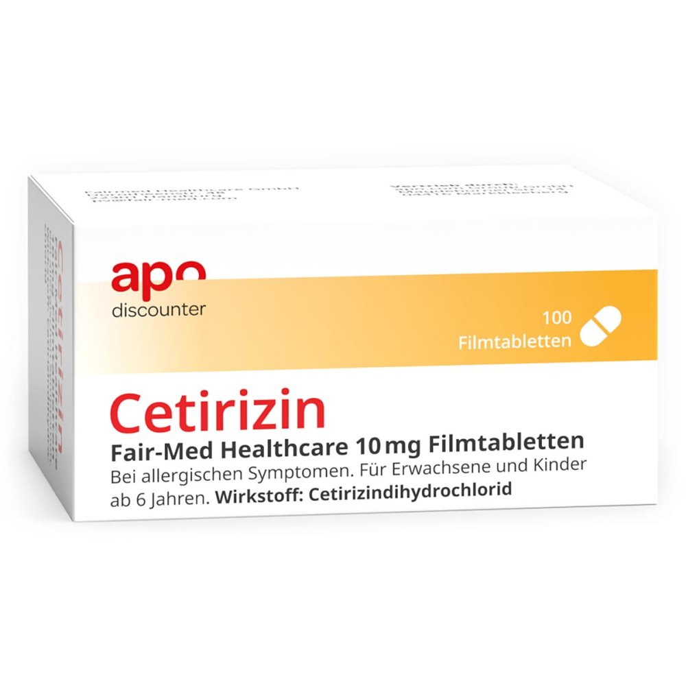 Cetirizin 10 mg von apodiscounter