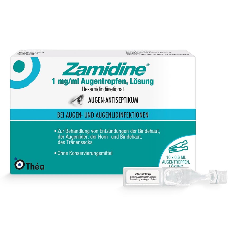 Thea Pharma GmbH Zamidine 1 Mg/ml Augentropfen Mehrdosenbehältnisse 18381132