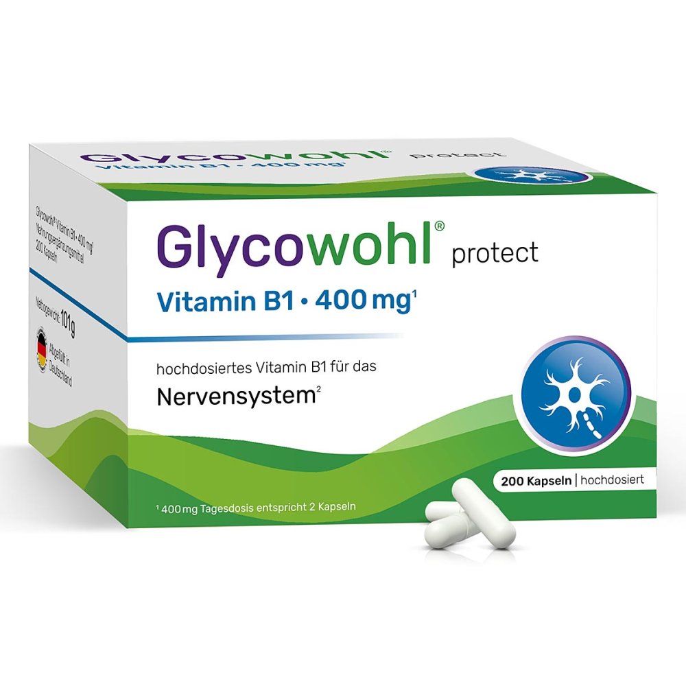 Heilpflanzenwohl GmbH Glycowohl Vitamin B1 400 mg 200 stk 18664887