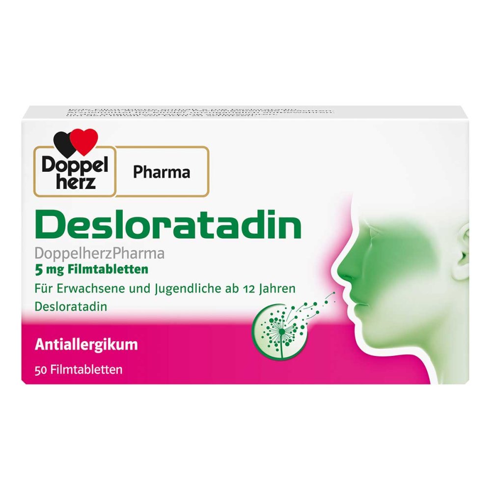 Desloratadin Doppelherzpharma 5 Mg Filmtabletten