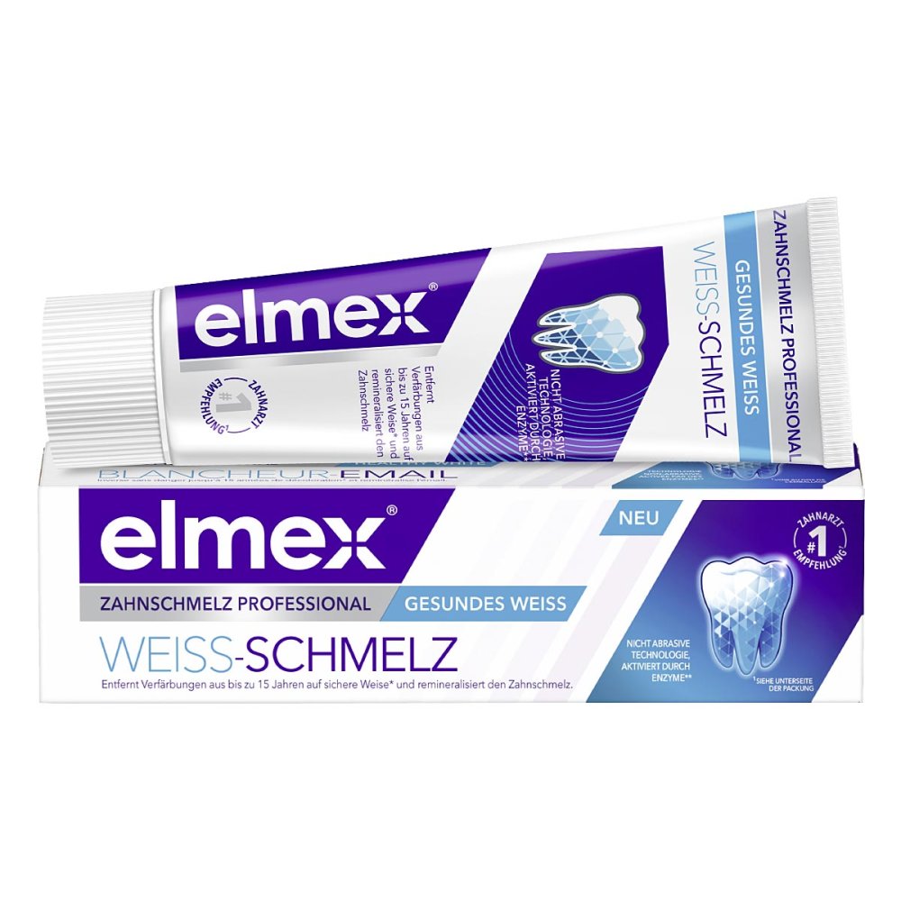 CP GABA GmbH Elmex Whitening Zahnpasta Zahnschmelz Professional Weiss-schmelz 18851230