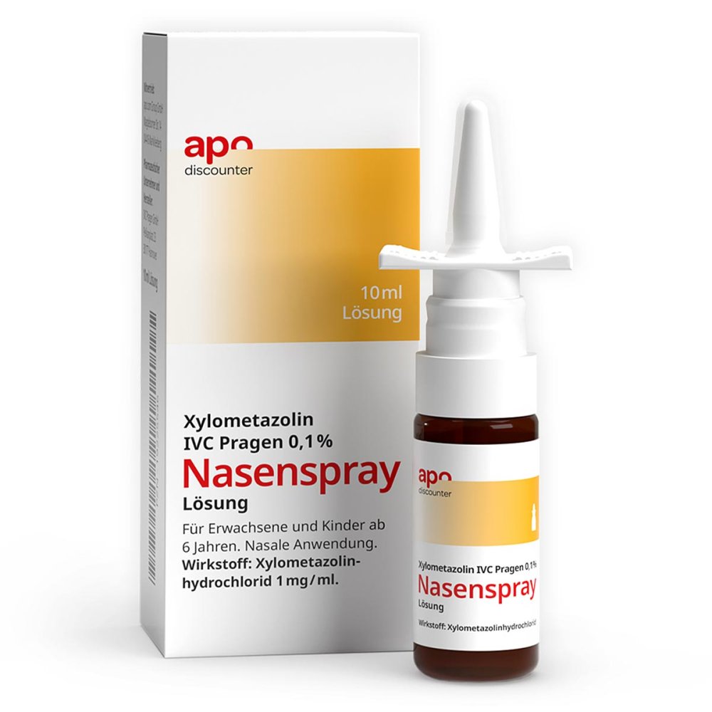 Nasenspray Xylometazolin 0,1 % LÃ¶sung von apodiscounter