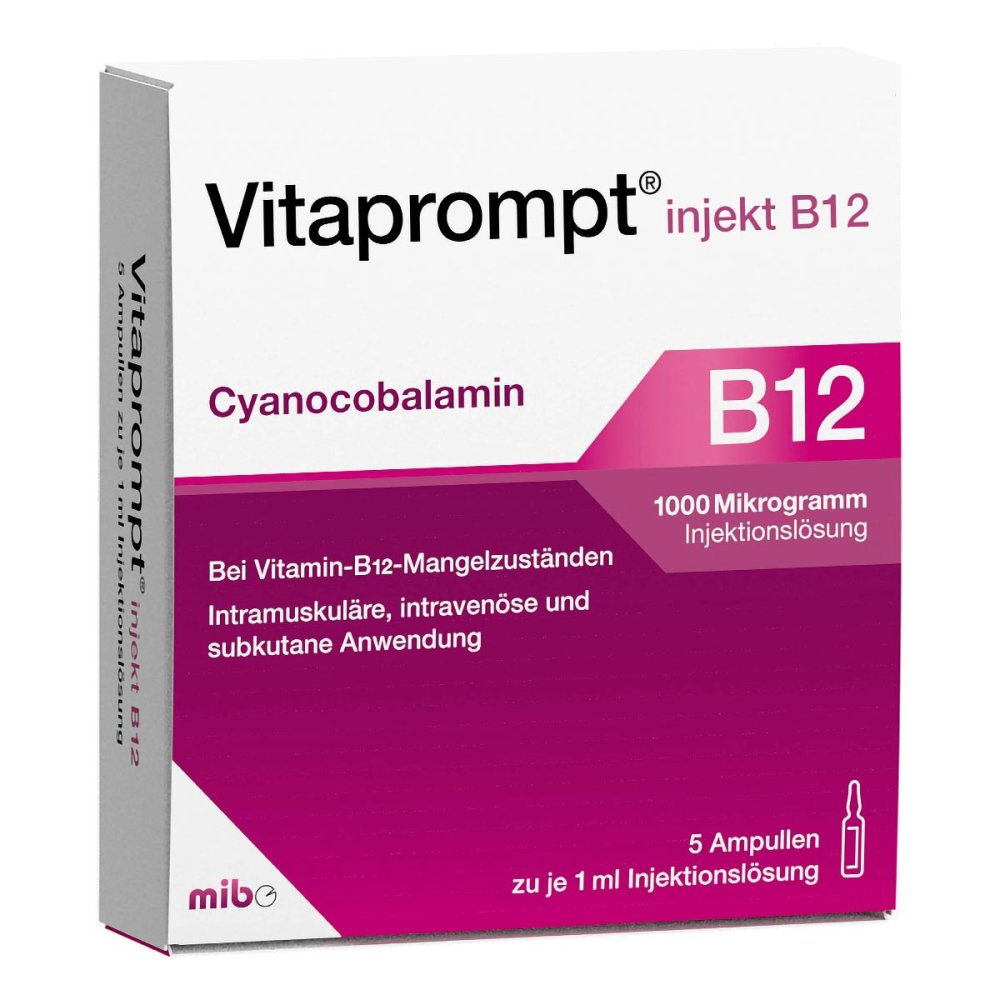 MIBE GmbH Arzneimittel Vitaprompt Injekt B12 1000 Μg Injektionslösung 19690467