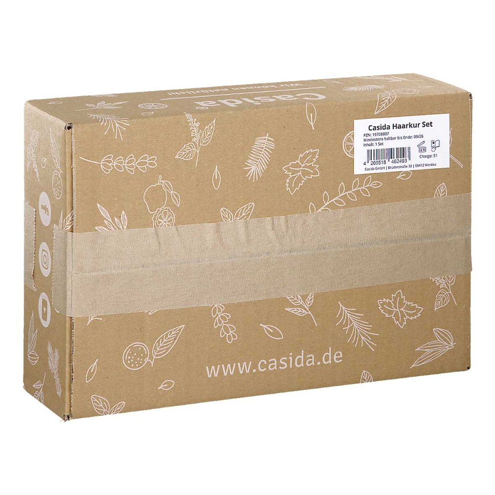 Casida GmbH Rosmarin Haarkur M.rosmarinöl+wasser+shampoo Set 19708807