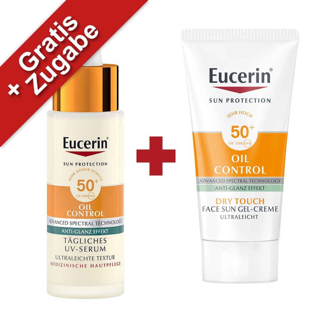 Beiersdorf AG Eucerin Eucerin Oil Control Face Sun Tägliches UV-Serum LSF 50+ 20091068
